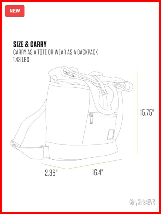 Convertible Backpack Tote Durable with Laptop Sleeve Adjustable Straps main image 5